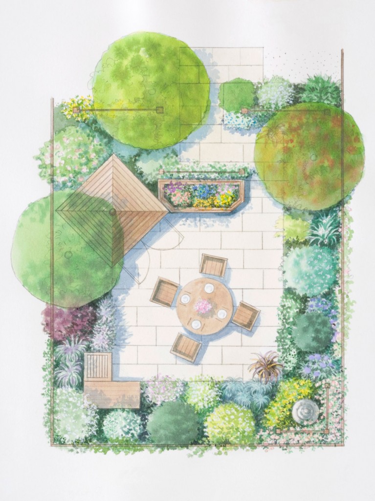 Planting Plan Patio